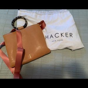 Thacker crossbody or carry with bracelet handles